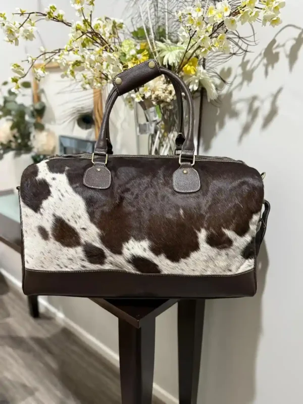 Cowhide Travel bag / Overnight bag