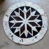 Cowhide Handmade Round Rug