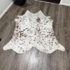 Natural Cowhide Rug – Genuine Skin Floor Decor (Unique Pattern)