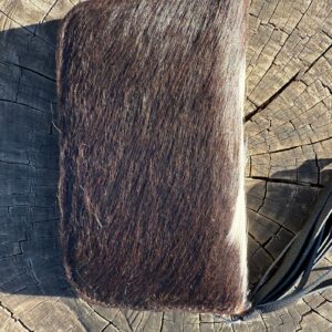 Cowhide Women’s Hand Wallet with Mirror