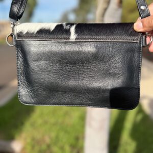 Cowhide Slim Fit Crossbody Purse (New Style)