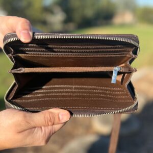 Cowhide Women’s Hand Wallet (Without Mirror)