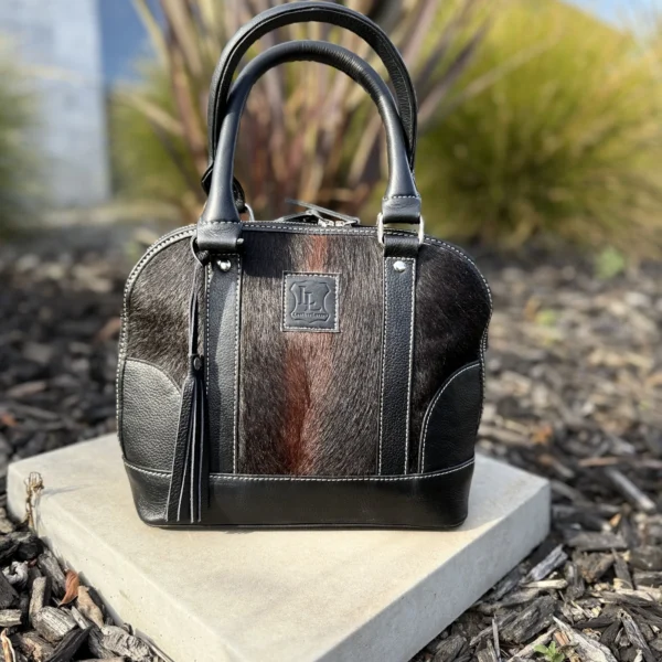 Leather Lovers Classic Cowhide Tote Bag