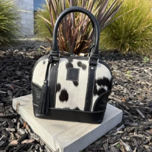Leather Lovers Classic Cowhide Tote Bag