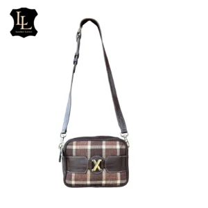 Leather Lovers Coach Style Cross Body Purse (Fabric) Horizontal/Vertical