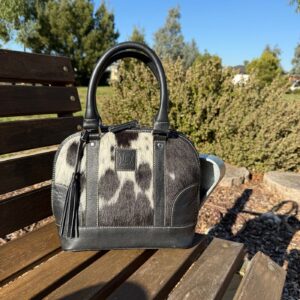 Leather Lovers Classic Cowhide Tote Bag