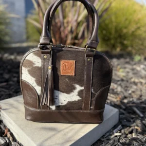 Leather Lovers Classic Cowhide Tote Bag