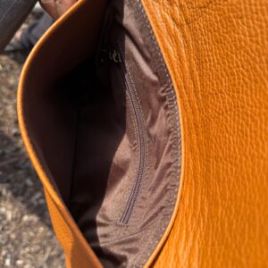 Cowhide Slim Fit Crossbody Leather Purse (New Style)