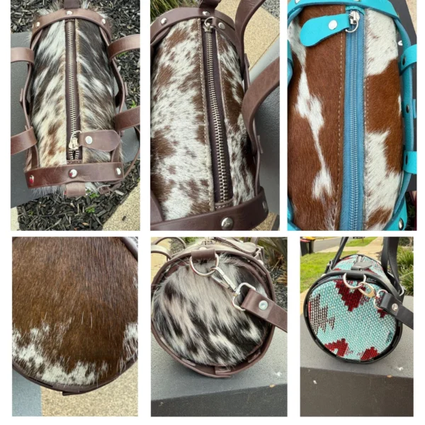 Shell Capsule Cowhide Leather Purse - Image 2