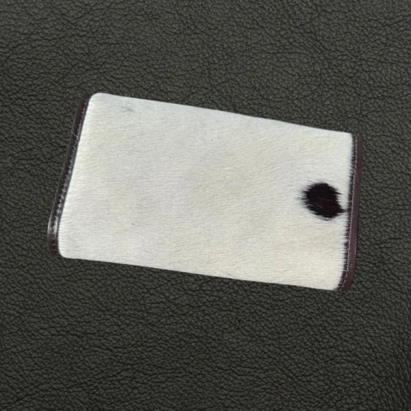 Leather Lovers Cowhide Women Flip Over Hand Wallet - Image 3