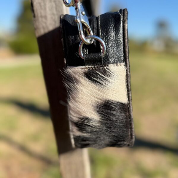 Leather Lovers Cowhide Box Style Cross Body Purse - Image 3