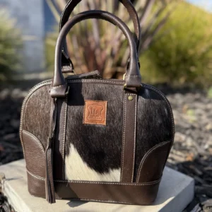 Leather Lovers Classic Cowhide Tote Bag