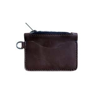 Leather Lovers Zipper Card and Cash Wallet