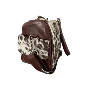 Leather Lovers Cowhide Mini Duffel Bag