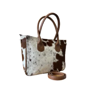 Leather Lovers Cowhide Tote Bag