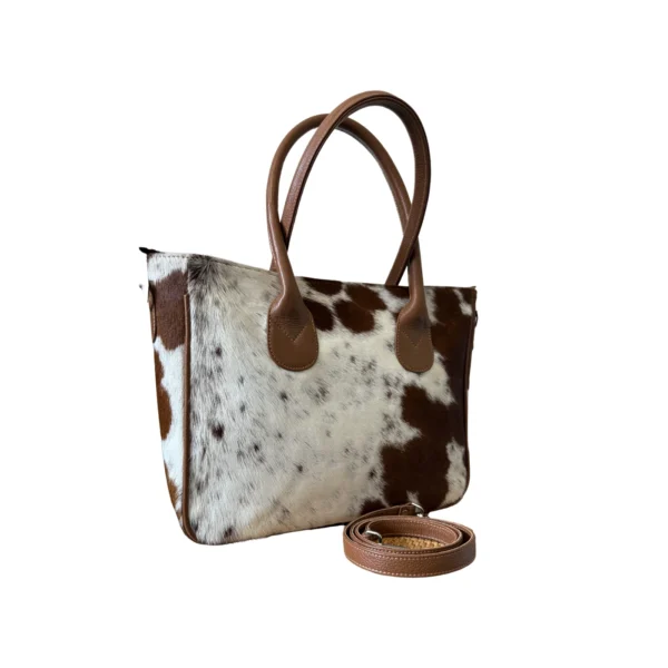 Leather Lovers Cowhide Tote Bag