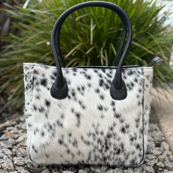 Genuine Cowhide Leather Tote Bag – Stylish Large Handbag for Women - Image 2