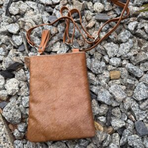 Cowhide mobile pouch