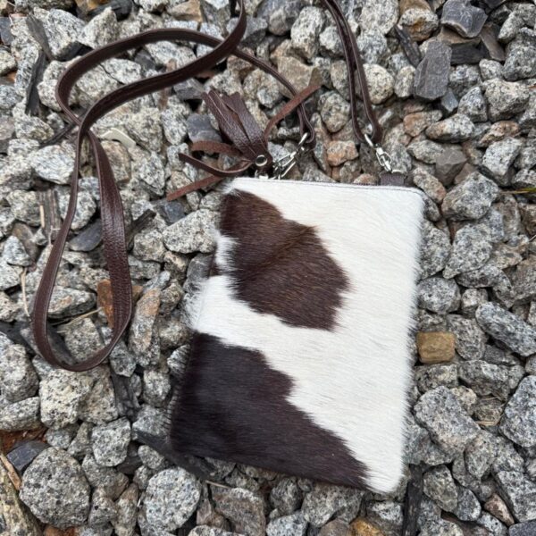 Cowhide mobile pouch