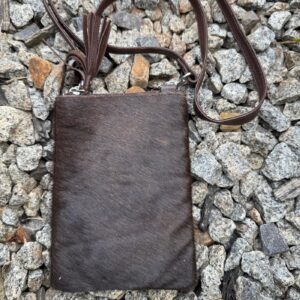 Cowhide mobile pouch