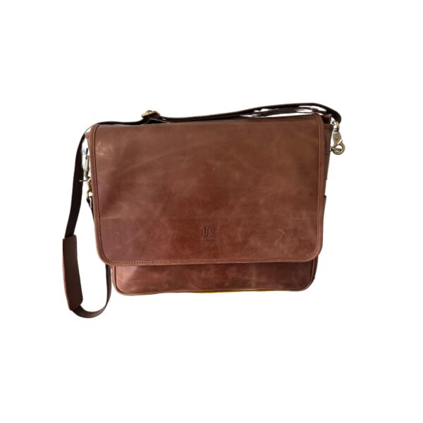 Leather Lovers Flip Laptop Bag
