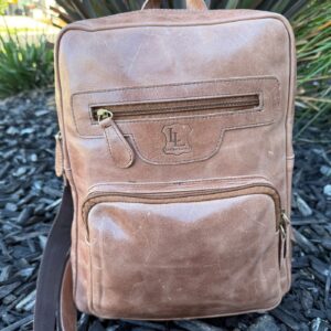 Cow Leather Multipurpose Backpack / Laptop Bag