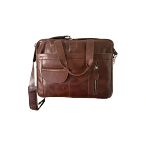 Leather Lovers Natural Leather Laptop Bag