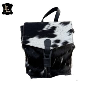 Cowhide Black Pearl LV Backpack TT