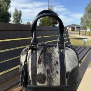 Leather Lovers Classic Cowhide Tote Bag