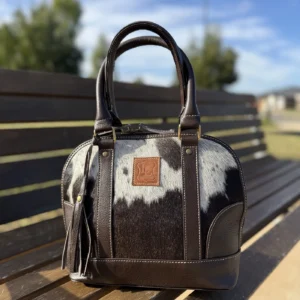 Leather Lovers Classic Cowhide Tote Bag