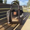 Leather Lovers Classic Cowhide Tote Bag