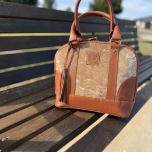 Leather Lovers Classic Cowhide Tote Bag