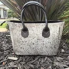 Genuine Cowhide Leather Tote Bag – Stylish Large Handbag for Women