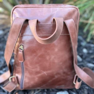 Cow Leather Multipurpose Backpack / Laptop Bag