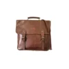 Leather Lovers Messenger Laptop Bag