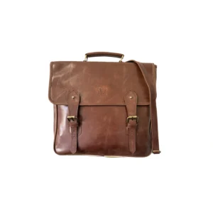 Leather Lovers Messenger Laptop Bag
