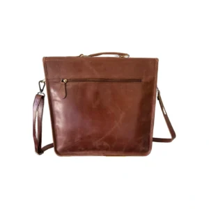 Leather Lovers Messenger Laptop Bag