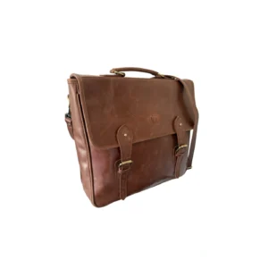 Leather Lovers Messenger Laptop Bag