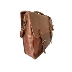 Leather Lovers Messenger Laptop Bag