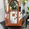 Cowhide Classic Tote Bag