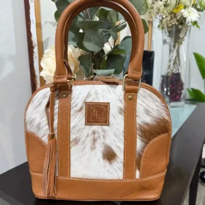 Cowhide Classic Tote Bag