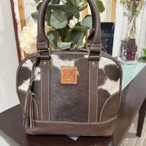 Cowhide Classic Tote Bag