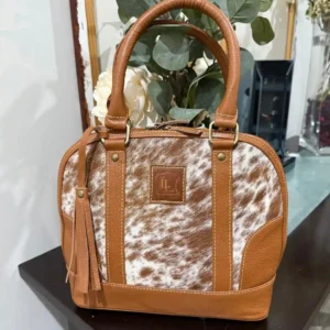 Cowhide Classic Tote Bag