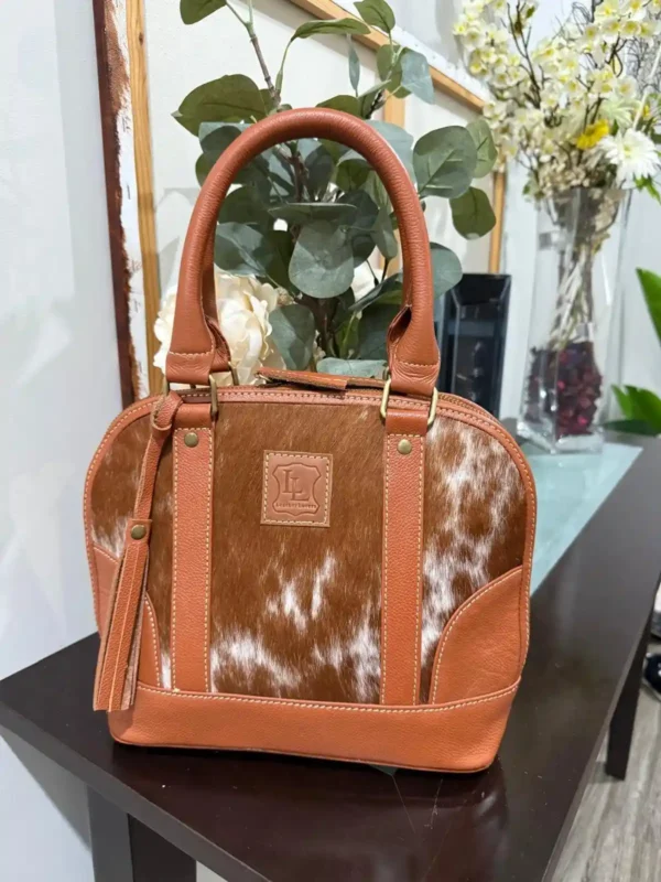 Cowhide Classic Tote Bag