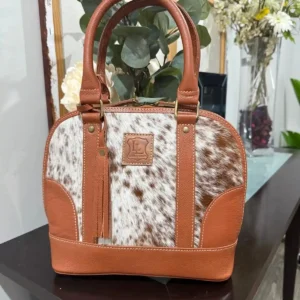 Cowhide Classic Tote Bag