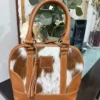 Cowhide Classic Tote Bag