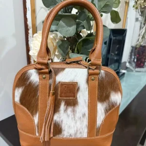 Cowhide Classic Tote Bag