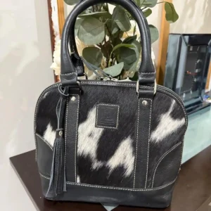 Cowhide Classic Tote Bag