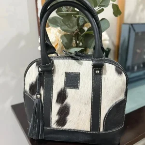 Cowhide Classic Tote Bag