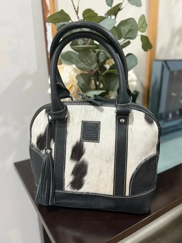 Cowhide Classic Tote Bag